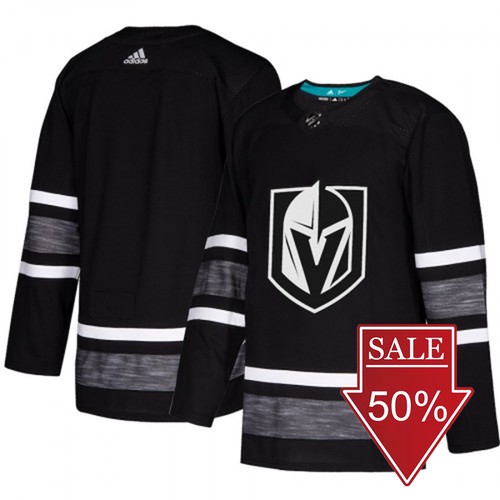 Vegas Golden Knights Trikot Schwarz Blank 2019 NHL All-Star Game Parley